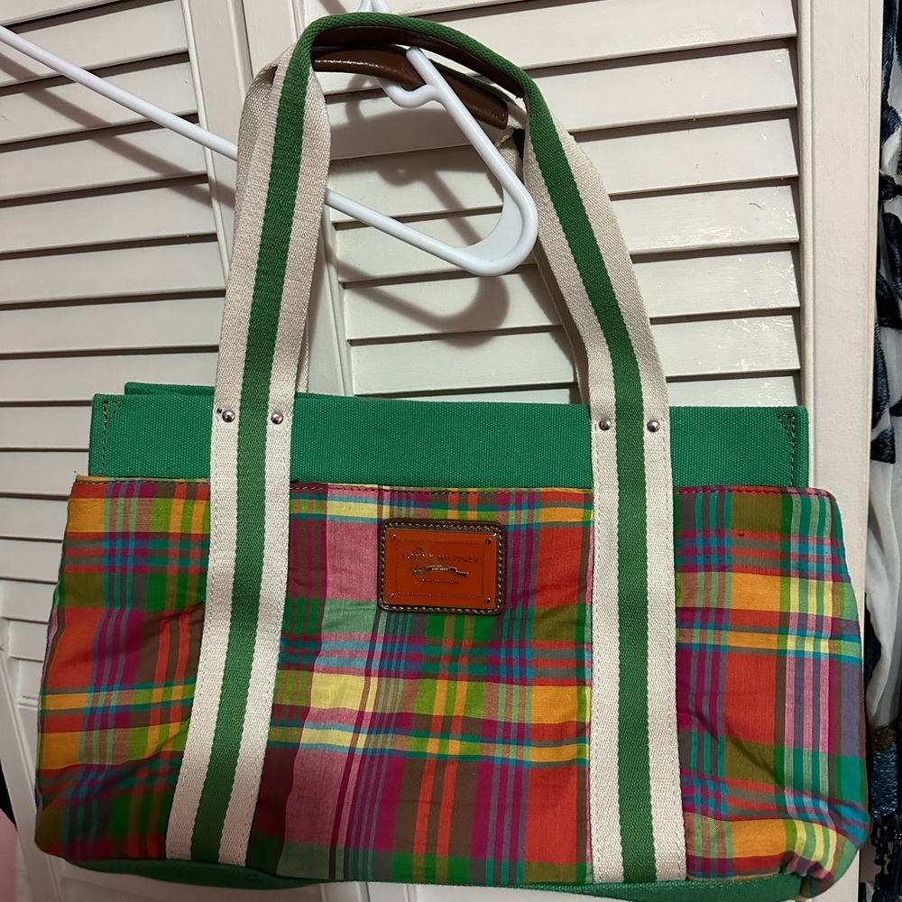 Plaid Tommy Hilfiger bag multi color